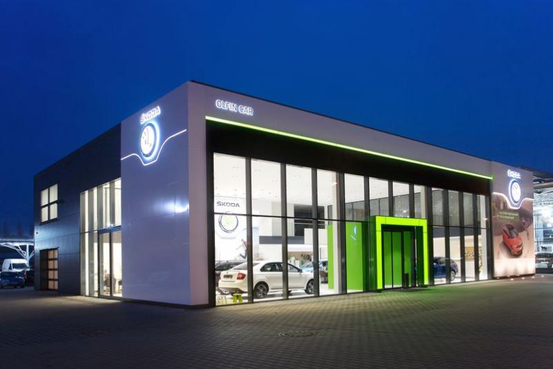 Autosalon Škoda v Hradci Králové