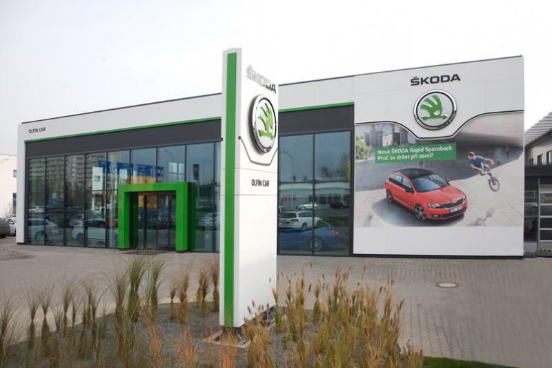 Autosalon Škoda v Hradci Králové